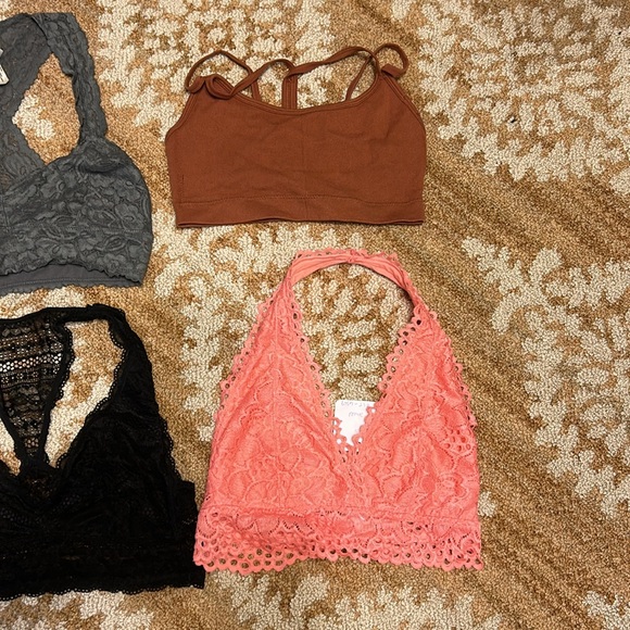 Free people bralets bundle aerie, forever 21, Victoria’s Secret, zenana small - Picture 3 of 5
